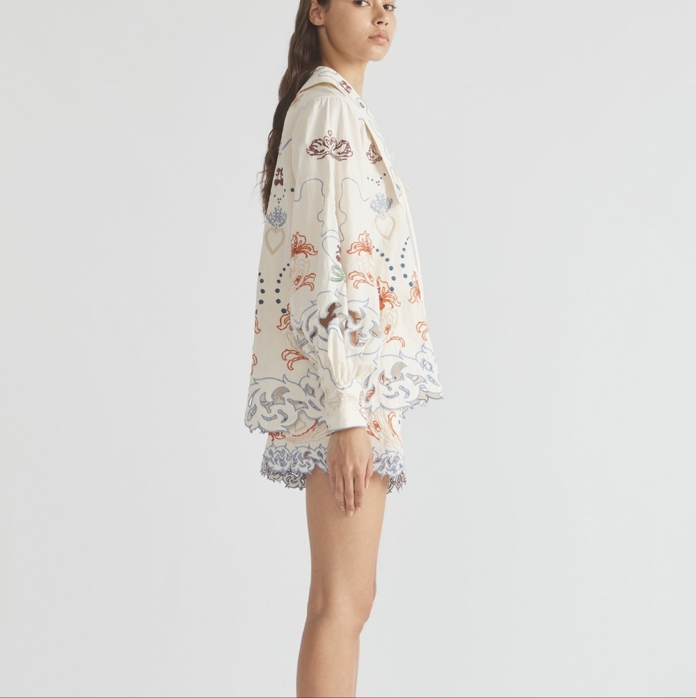 ANTIPODEAN MATCHMAKERS FLARE SHORTS - Picture 8 of 8